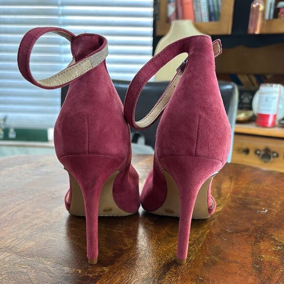 Vince Camuto Marbella Ankle Strap Pumps - Picture 4 of 11